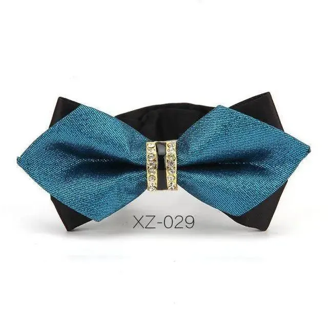 Luxury Men Polyester Bowtie Fashionable Bowtie Stylish Design Wedding Parties Bowties