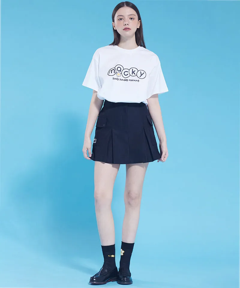 MACKY Golf: Sunday Morning T-Shirt - White