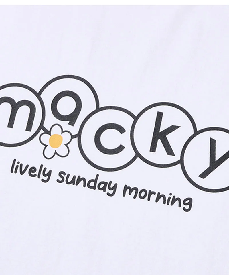 MACKY Golf: Sunday Morning T-Shirt - White