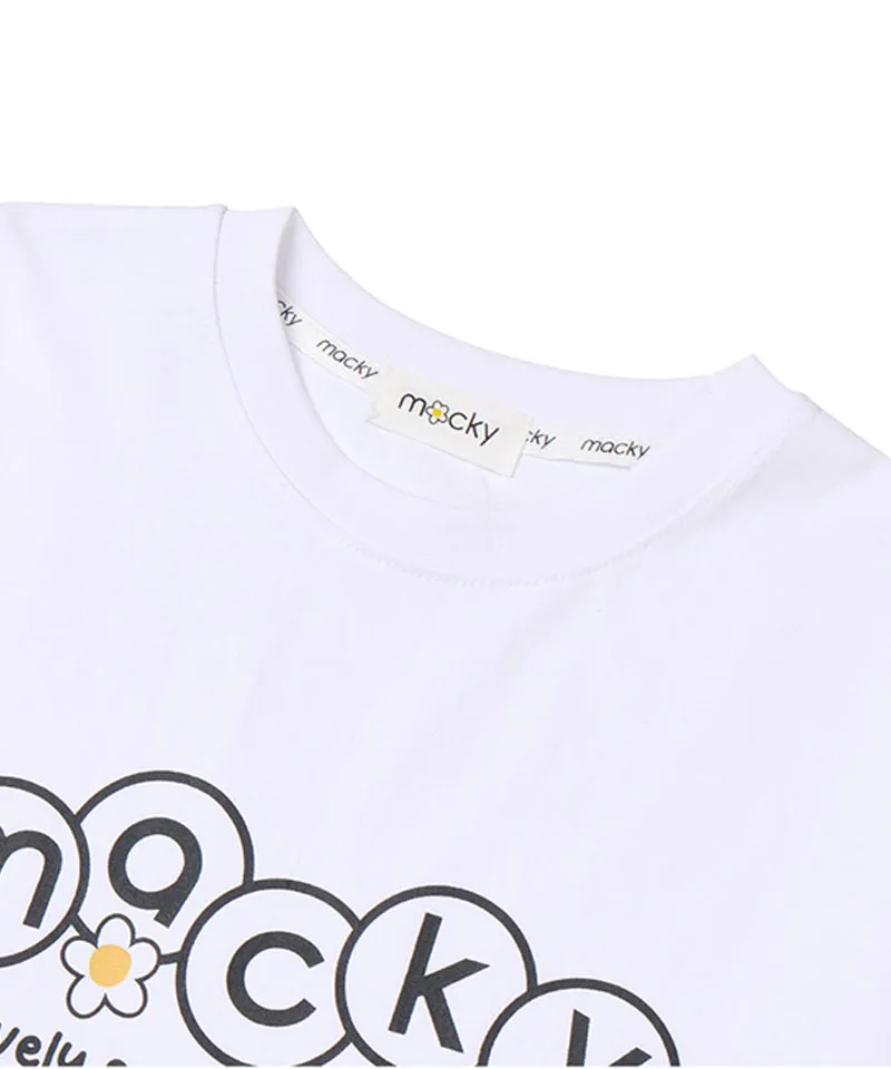 MACKY Golf: Sunday Morning T-Shirt - White