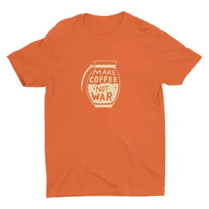 Make Coffee Not War Cotton Tee