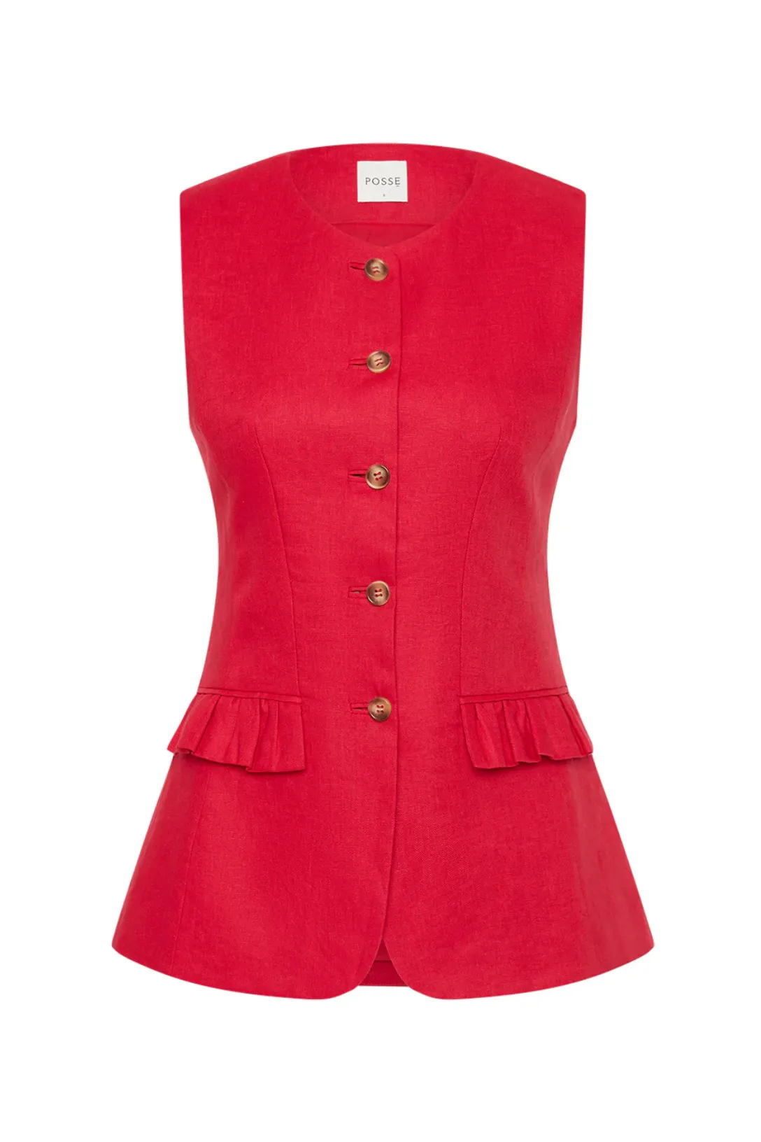 Matilda Gilet | Red