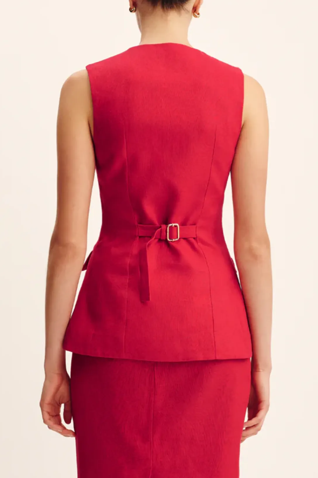 Matilda Gilet | Red