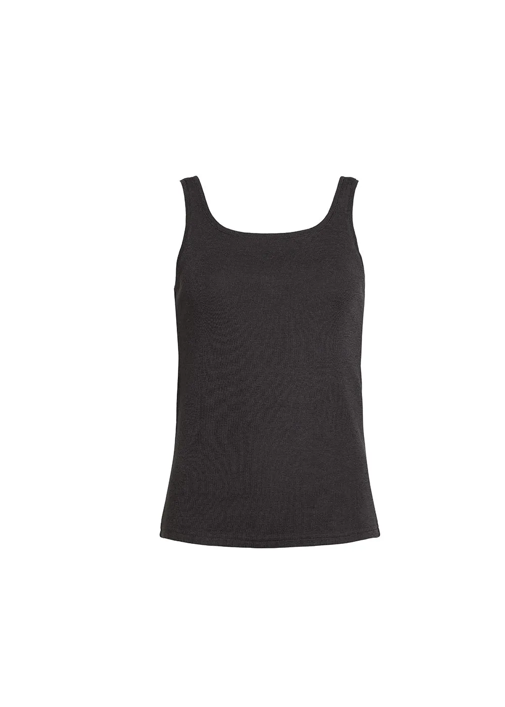 Maya wool essential top - almost black