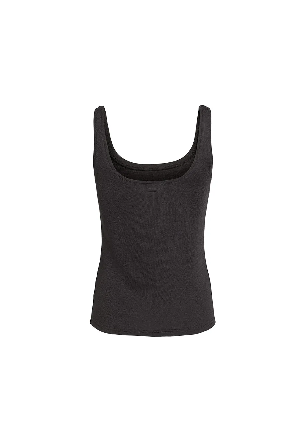 Maya wool essential top - almost black