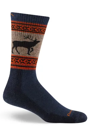 Men's Eclipse Stag Cushioned Wool Hiking Boot Socks