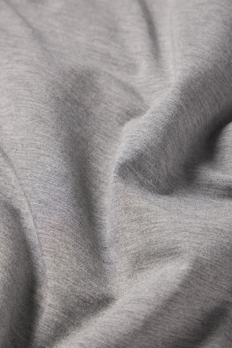 Men's Short Sleeve Bamboo Tee in Heather Gray
