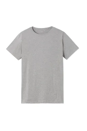 Men's Short Sleeve Bamboo Tee in Heather Gray