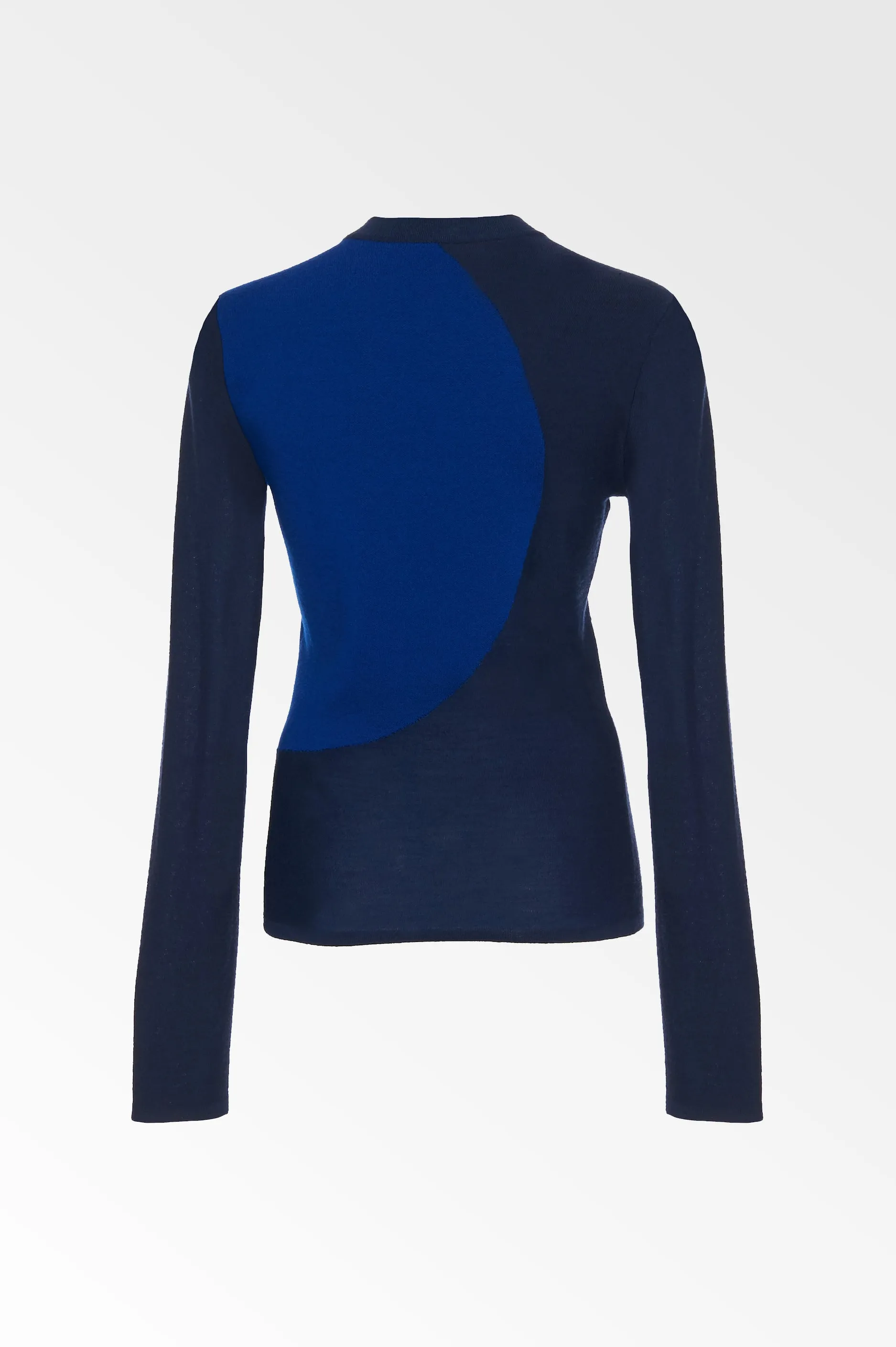 Merino Wool Scuba Knit Sweater - Colovos x Woolmark