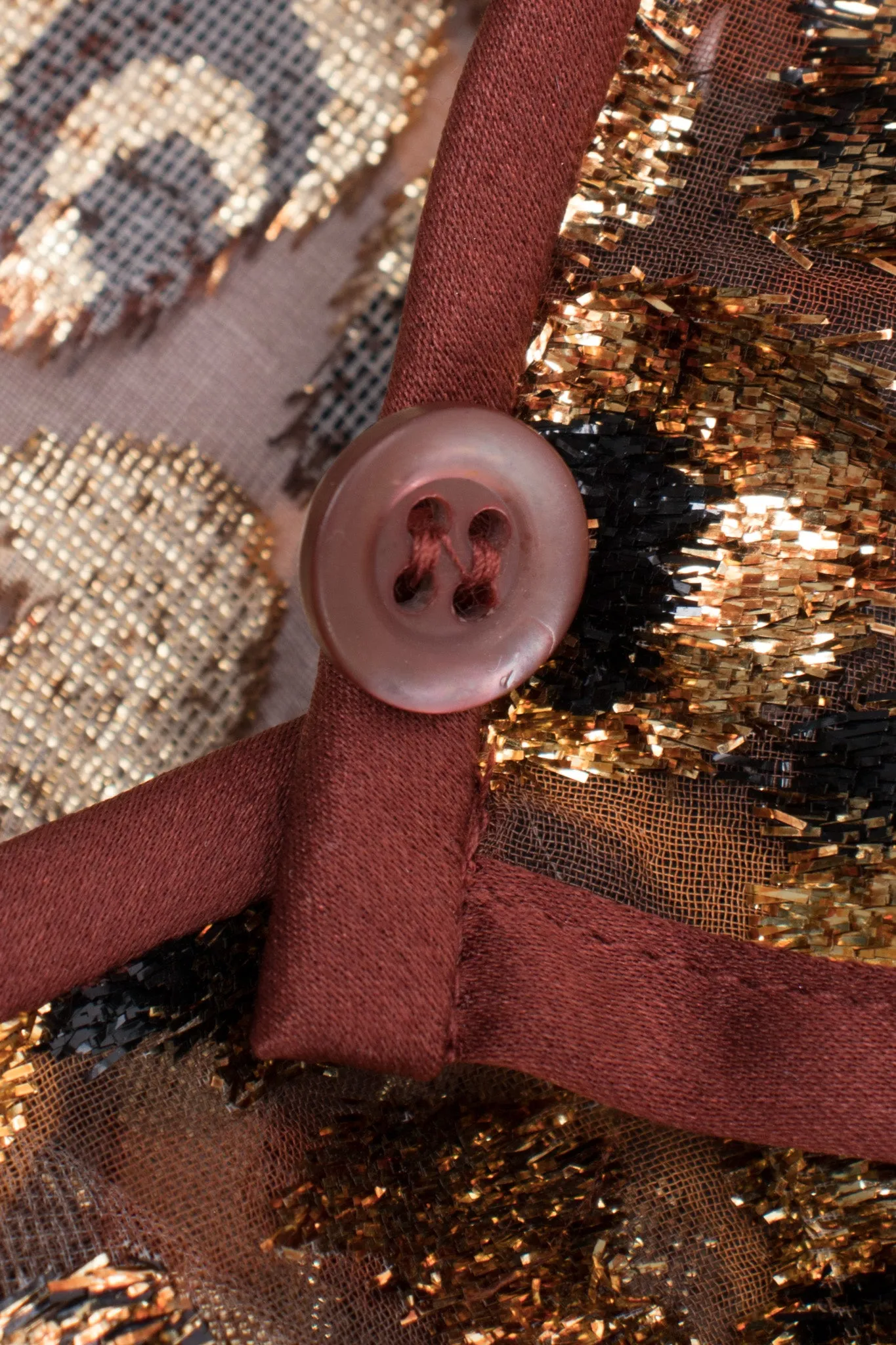 Metallic Velvet Lamé Animal Tee