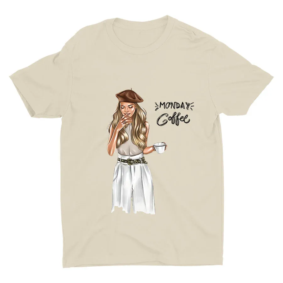Monday Coffee Cotton Tee