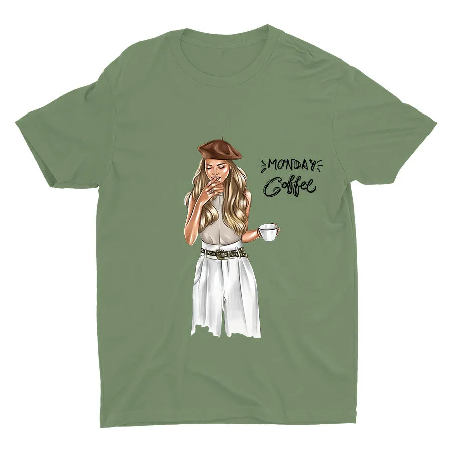 Monday Coffee Cotton Tee