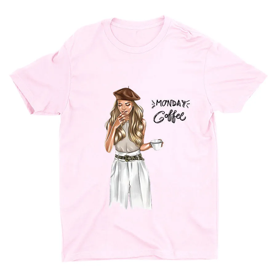 Monday Coffee Cotton Tee