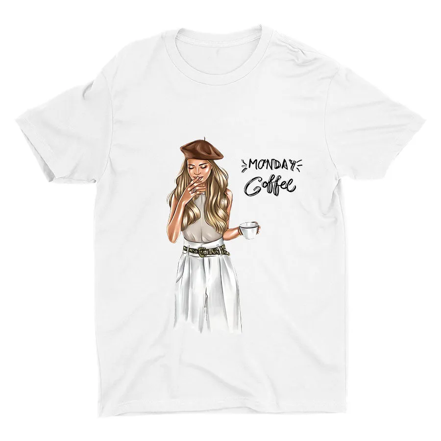 Monday Coffee Cotton Tee