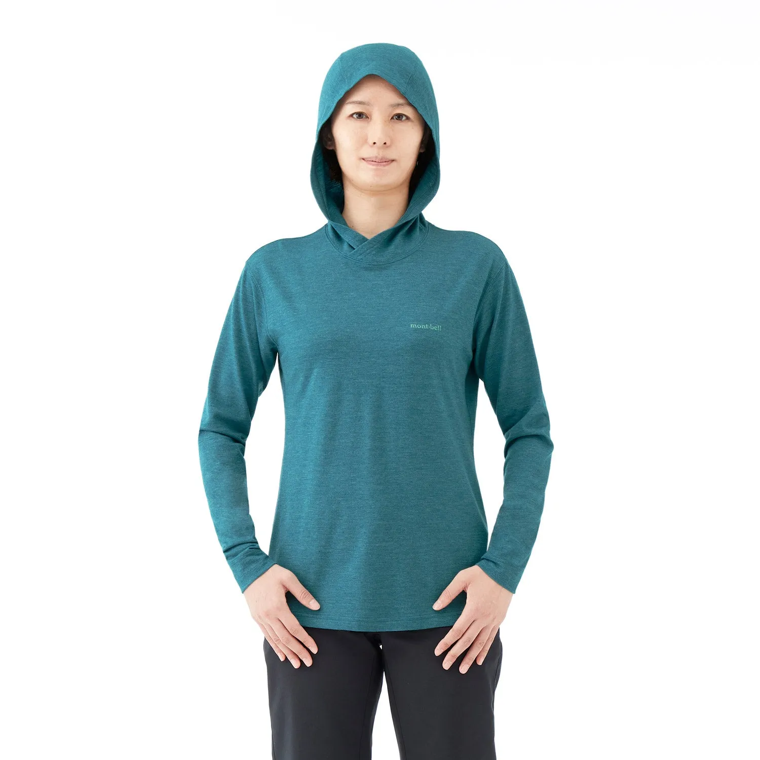 Montbell Merino Wool Plus Light Hoodie Women's
