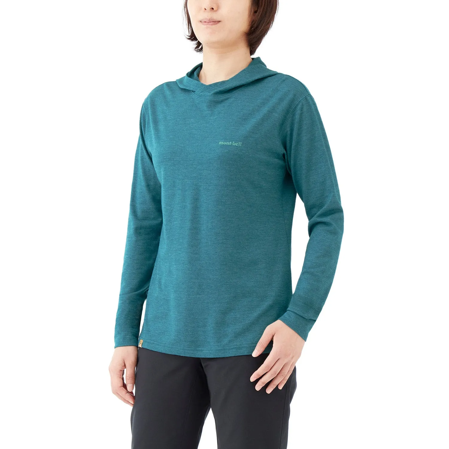 Montbell Merino Wool Plus Light Hoodie Women's