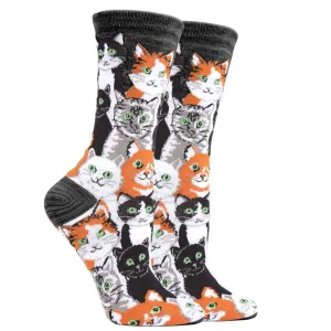 Multi Cats Socks