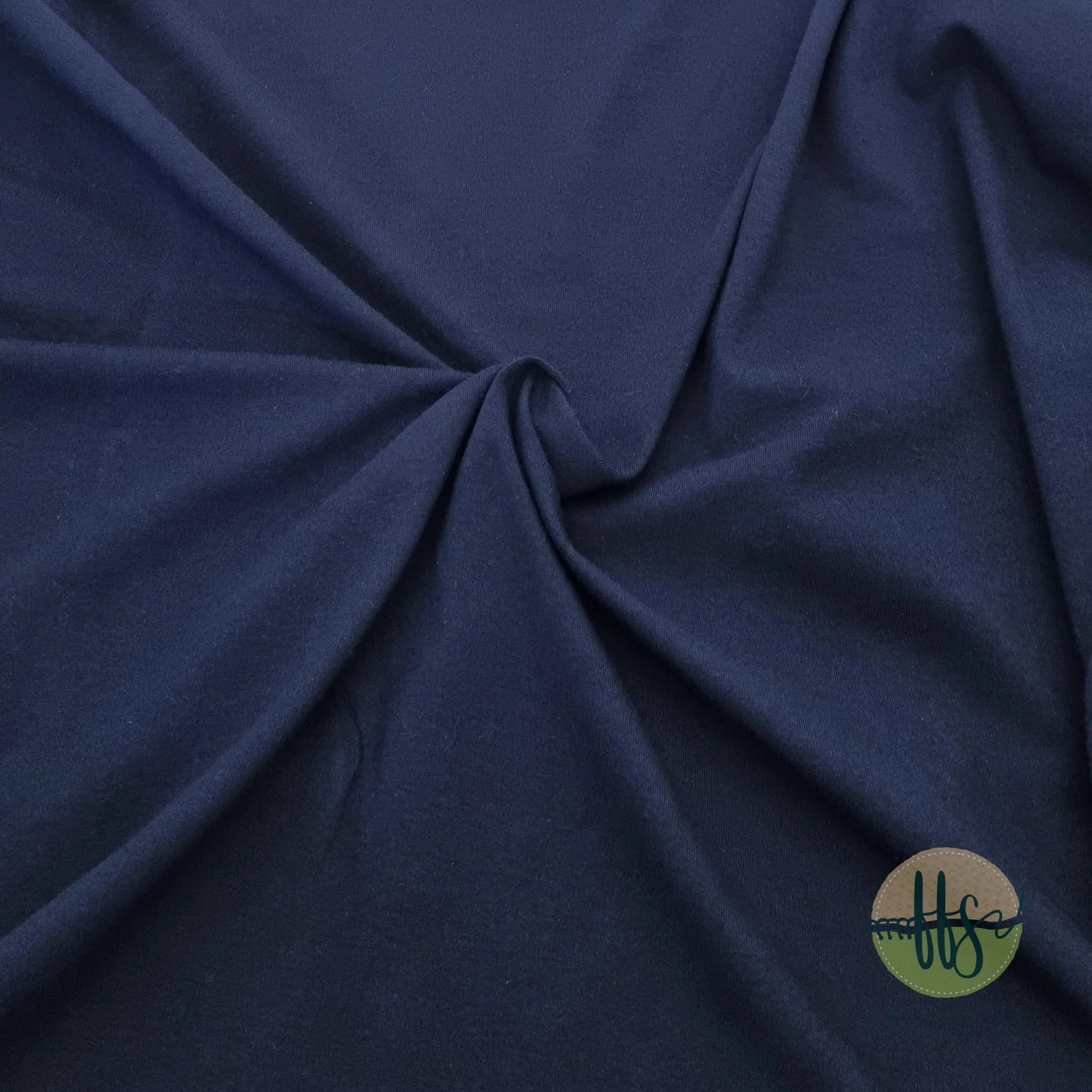Navy  - Cotton Spandex-230g
