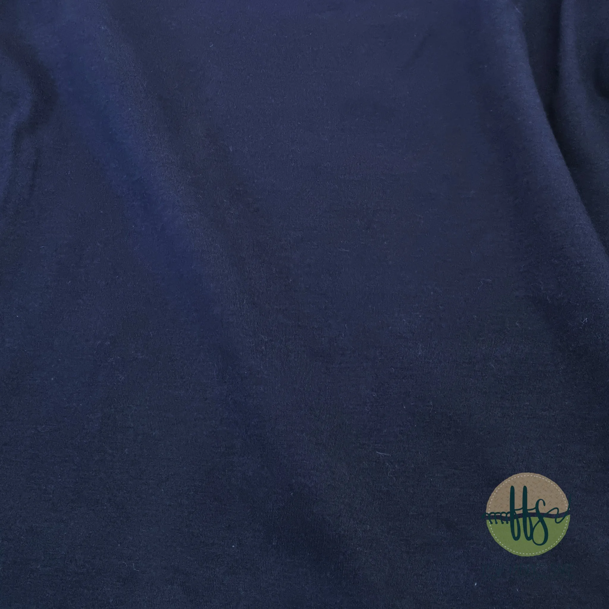 Navy  - Cotton Spandex-230g