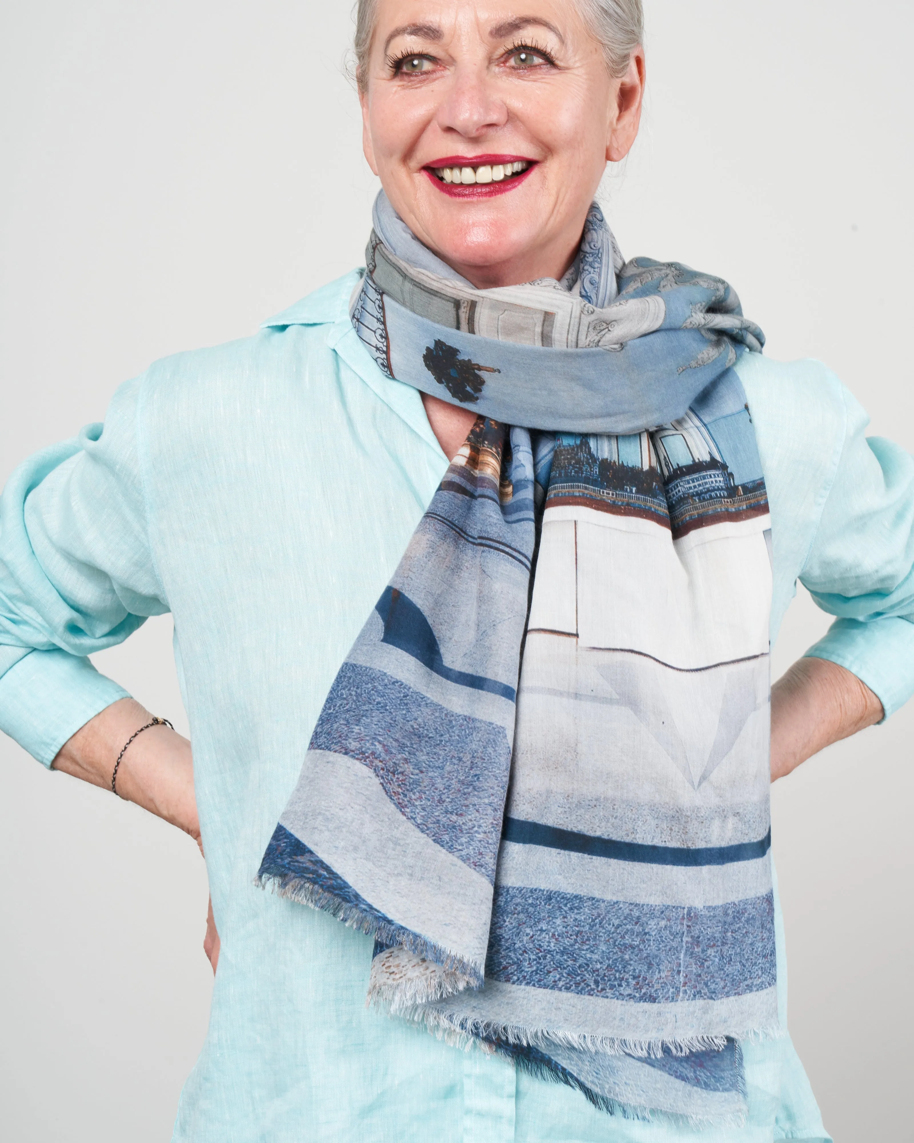 palazzo borromeo scarf - 79730