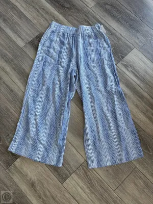 Pants Linen By Sonoma In Blue, Size: S