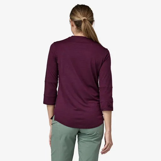Patagonia Women's Merino 3/4-Sleeved Bike Jersey — SALE