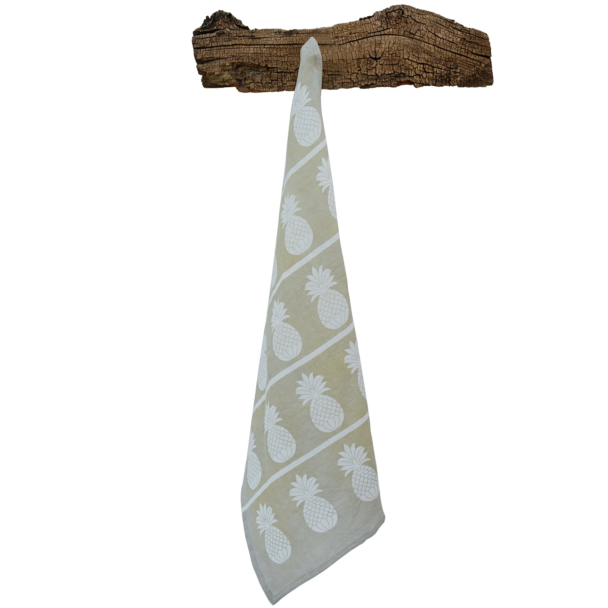 Pineapple Linen Tea Towel