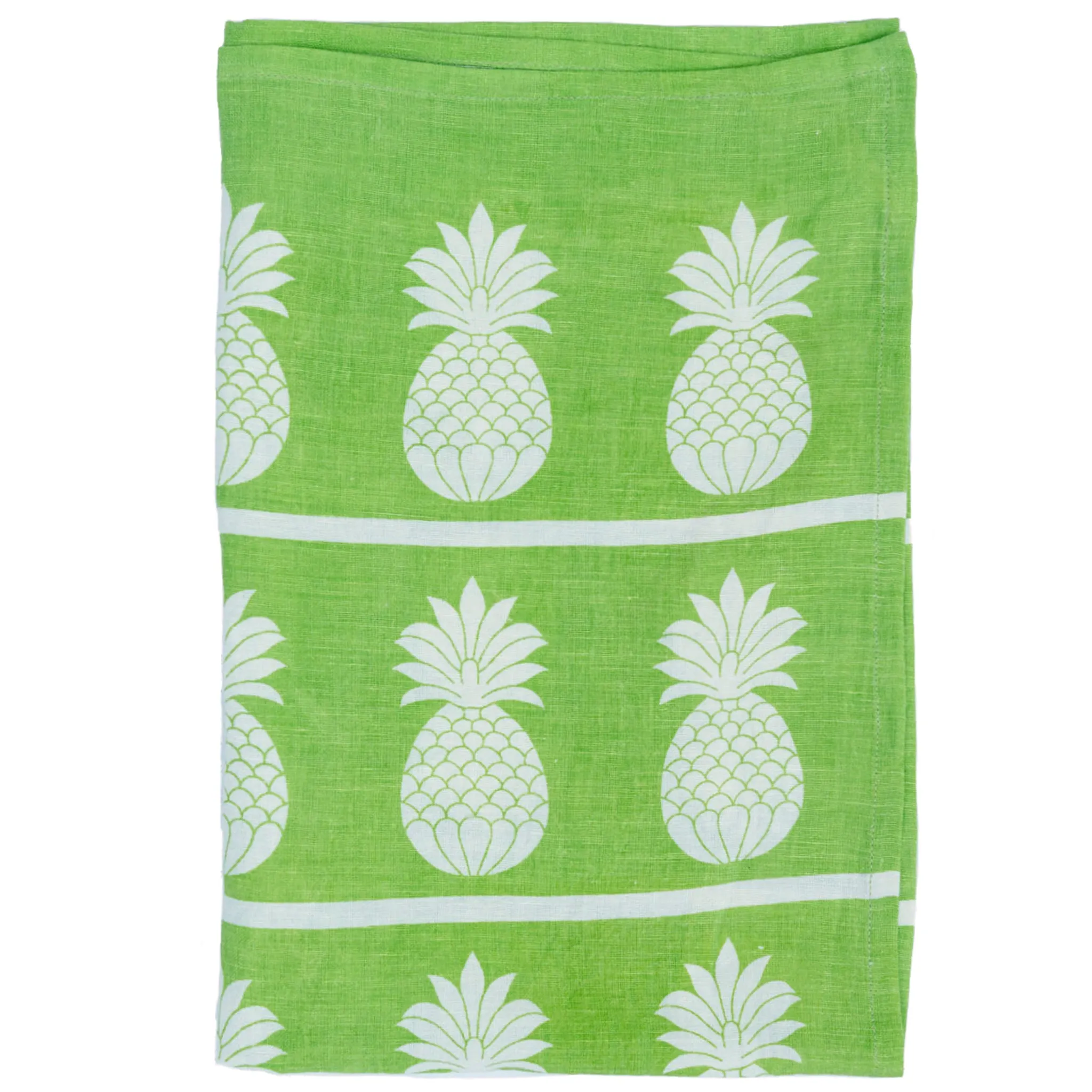 Pineapple Linen Tea Towel