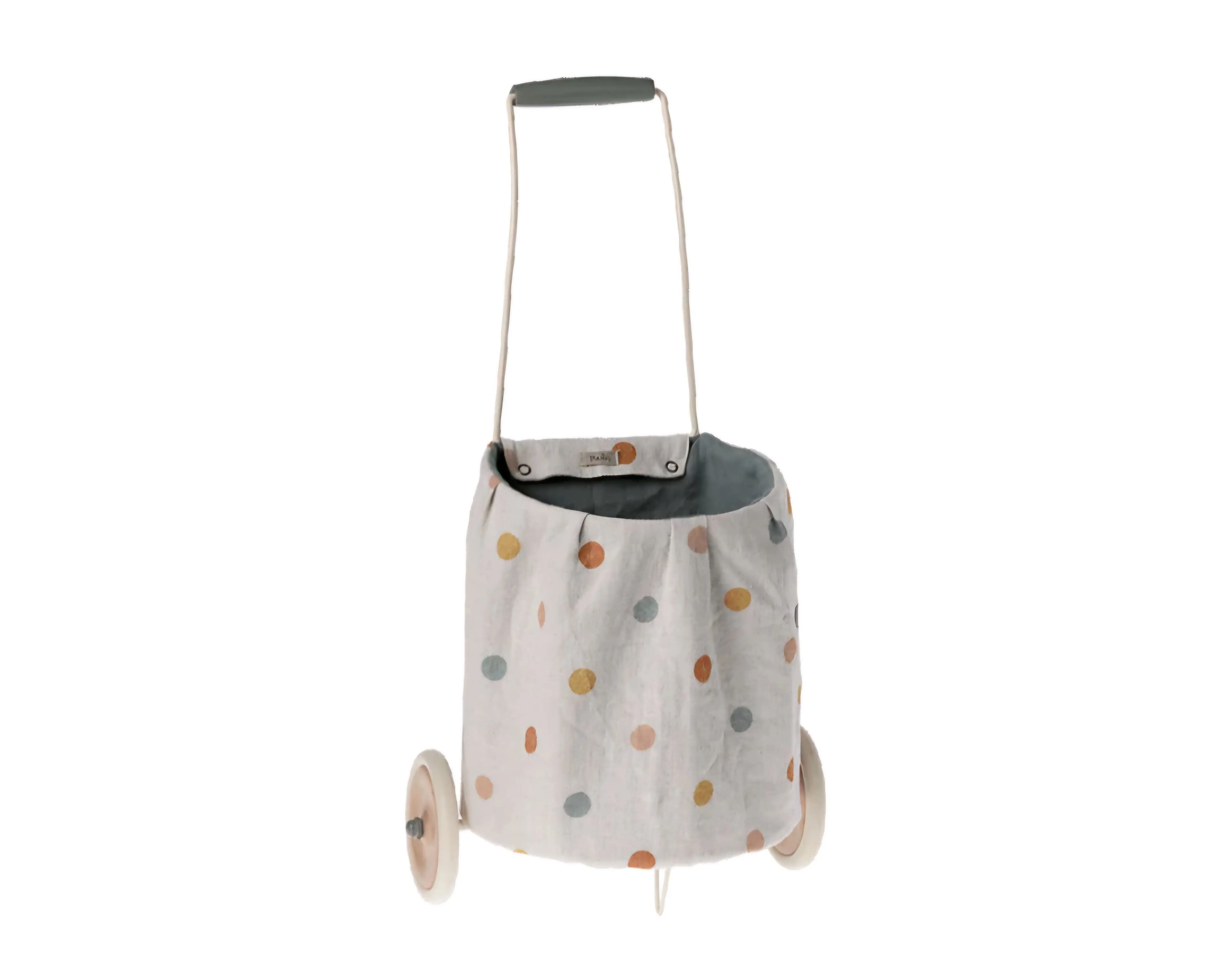 Polka Dot Trolley - Blue/Multi Dot, 22in.