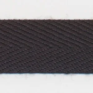 Polyester Herringbone Tape #140 Coal Black