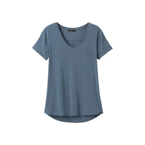 Prana Foundation Short Sleeve V-Neck Top - Women's