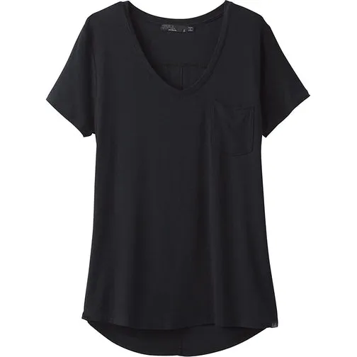 Prana Foundation Short Sleeve V-Neck Top - Women's