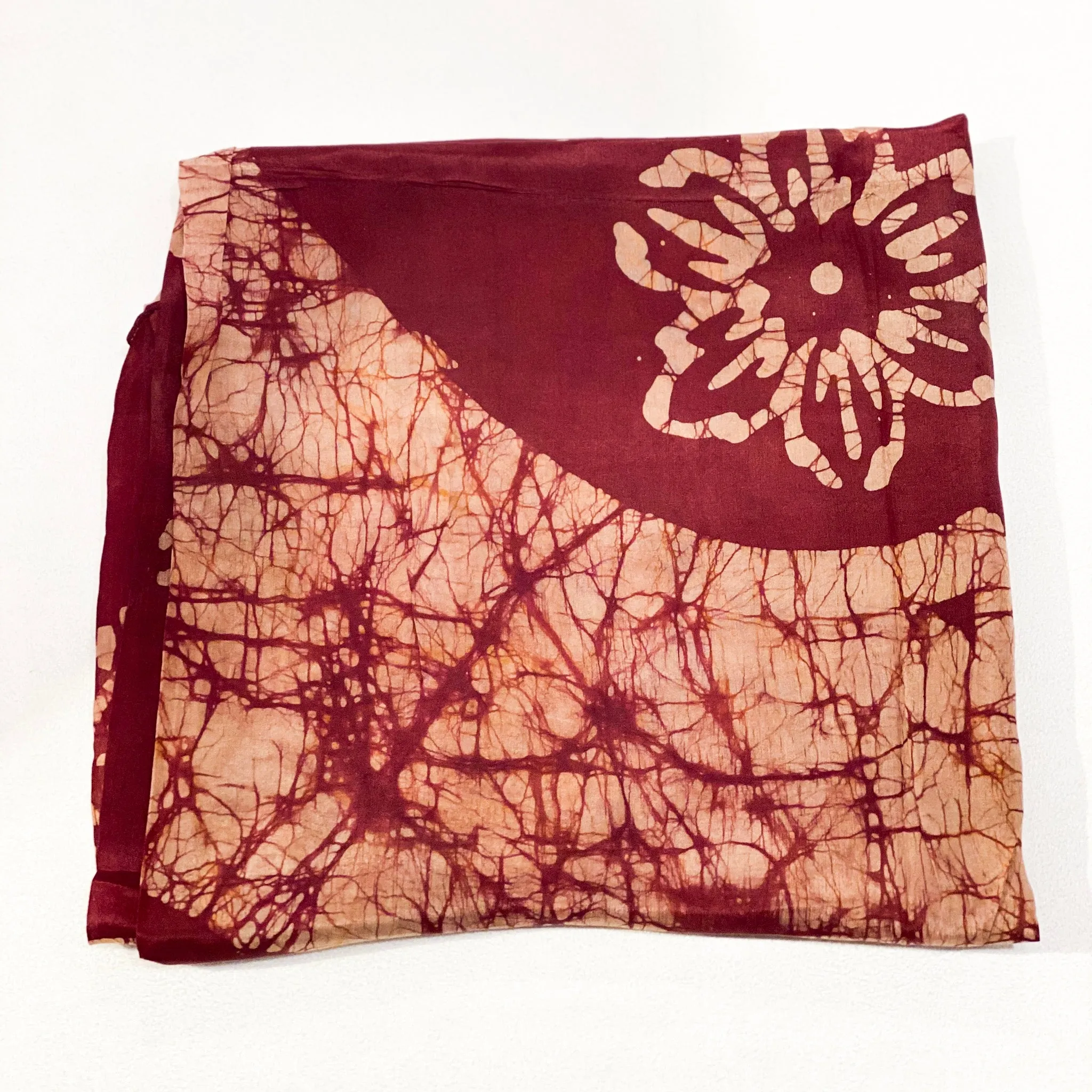 PRINTED FINE SILK SCARF