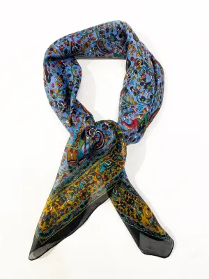 PRINTED SILK SCARF