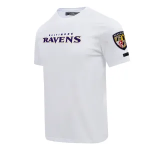 Pro Standard -  Baltimore Ravens Classic SJ T-Shirt - White