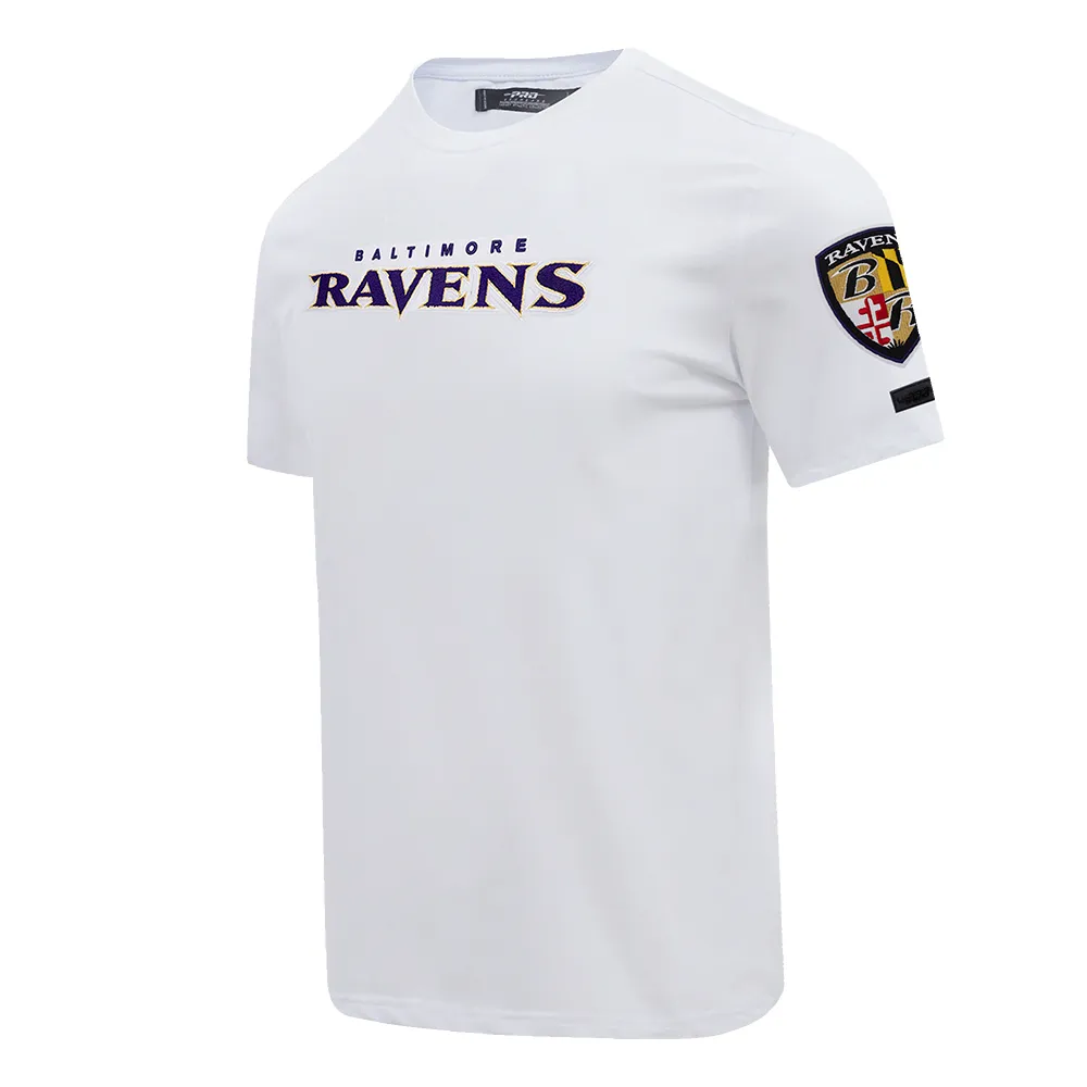 Pro Standard -  Baltimore Ravens Classic SJ T-Shirt - White