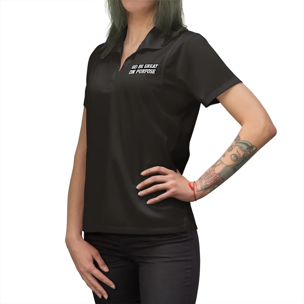 "Go Be Great On Purpose" Women's Polo Shirt