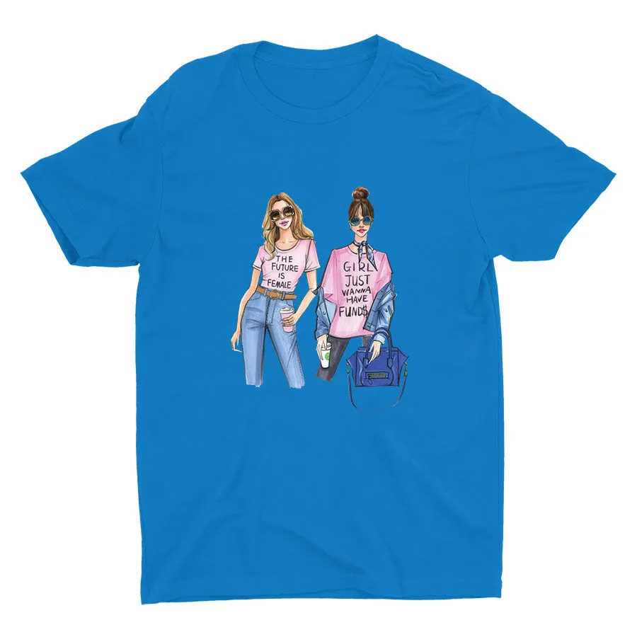 "The Future Is Female" Cotton Tee