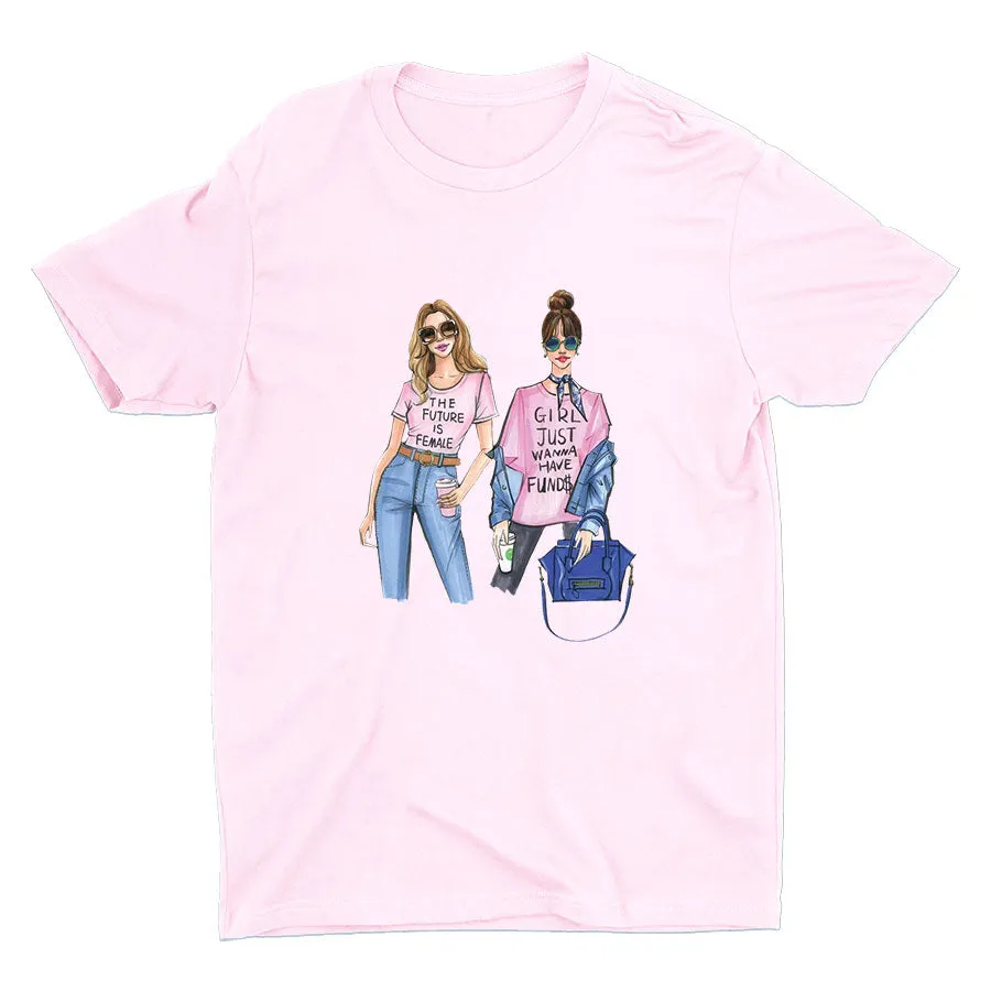 "The Future Is Female" Cotton Tee