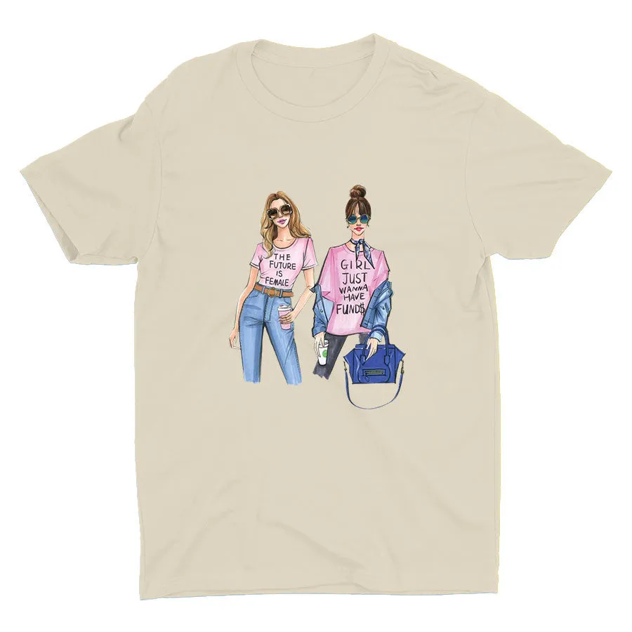 "The Future Is Female" Cotton Tee