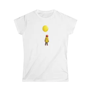 "Yellow Balloon" Custom T-Shirt for Women