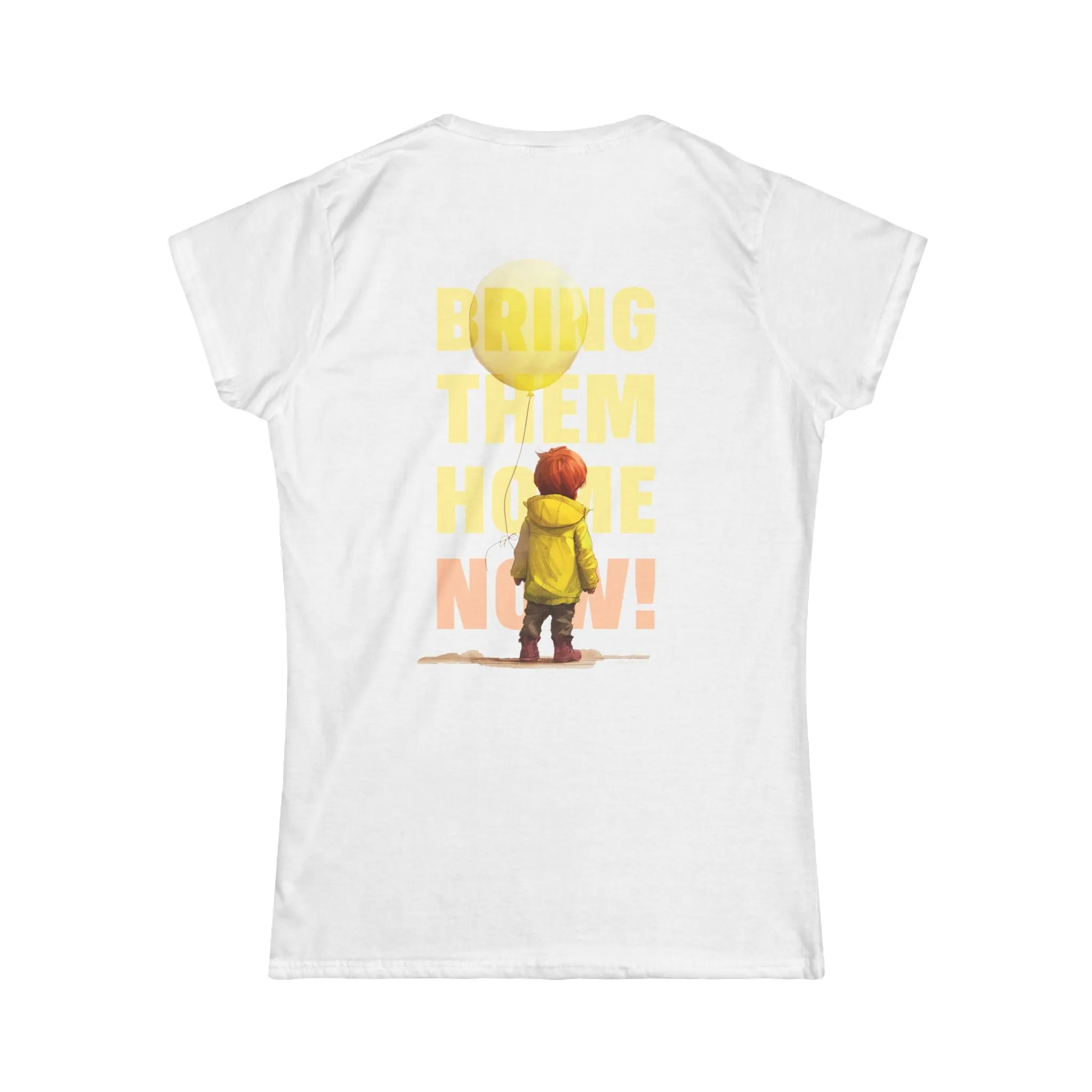 "Yellow Balloon" Custom T-Shirt for Women