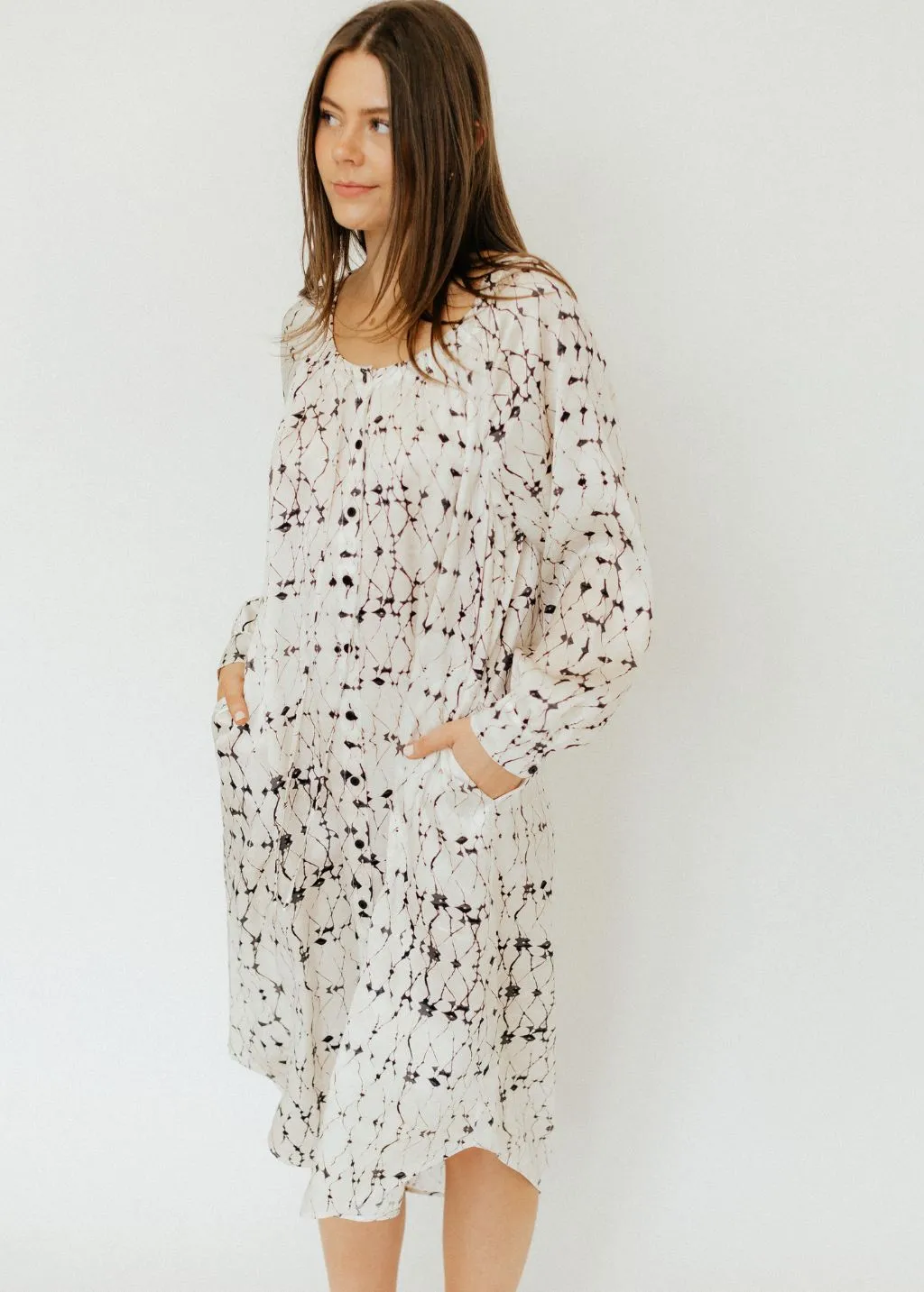 Raquel Allegra Masai Midi Dress