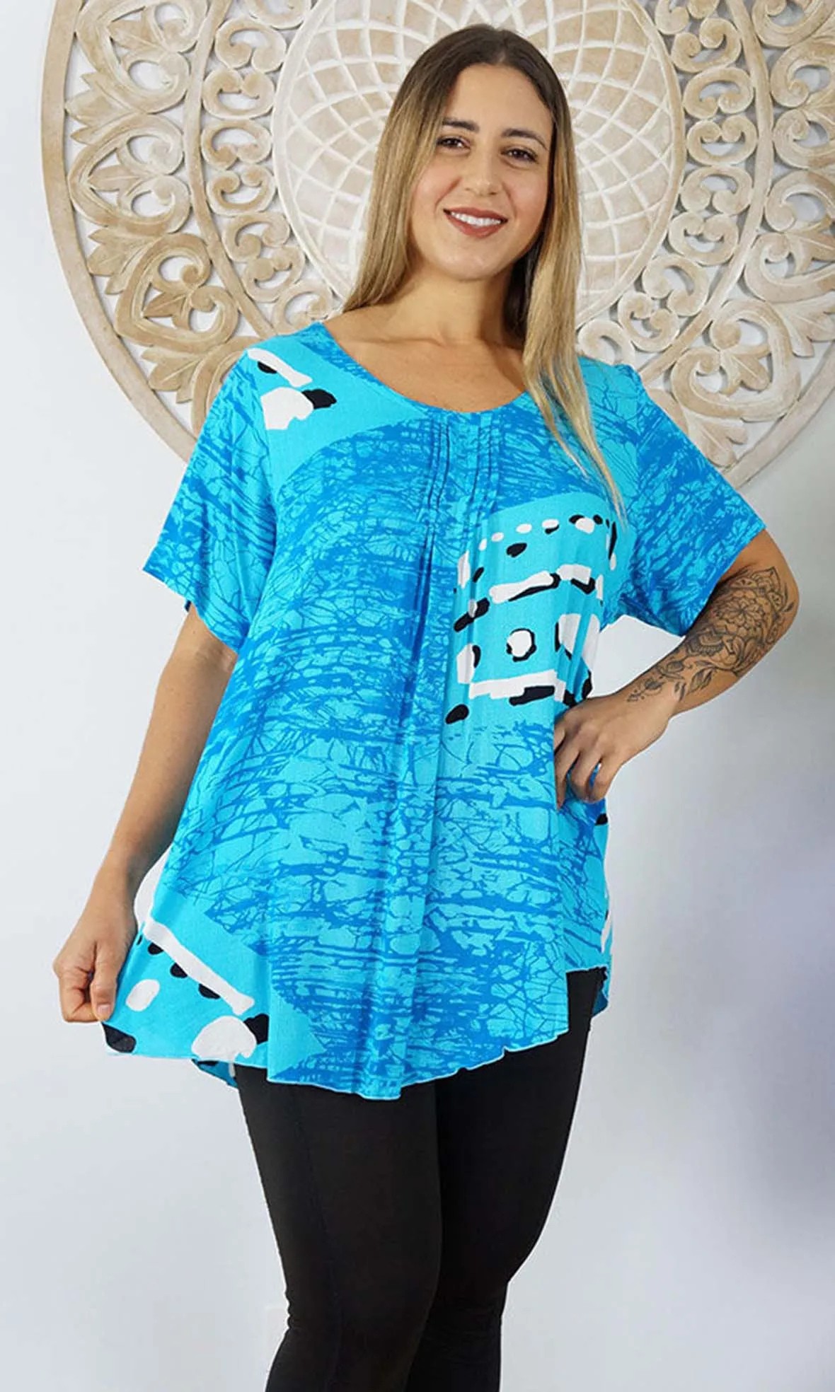 Rayon Top Newport Dot, More Colours