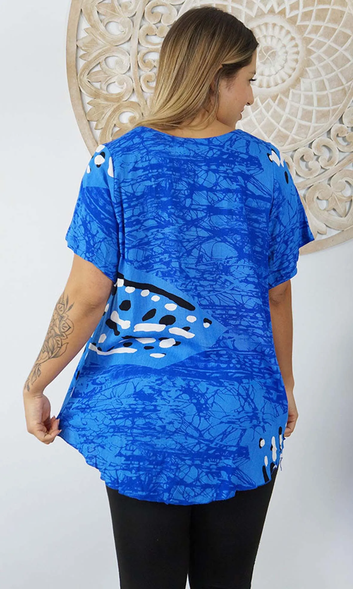 Rayon Top Newport Dot, More Colours