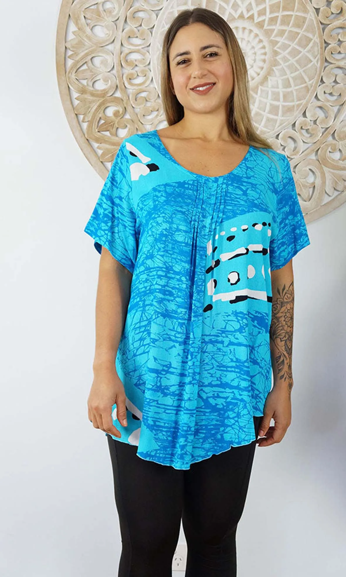 Rayon Top Newport Dot, More Colours