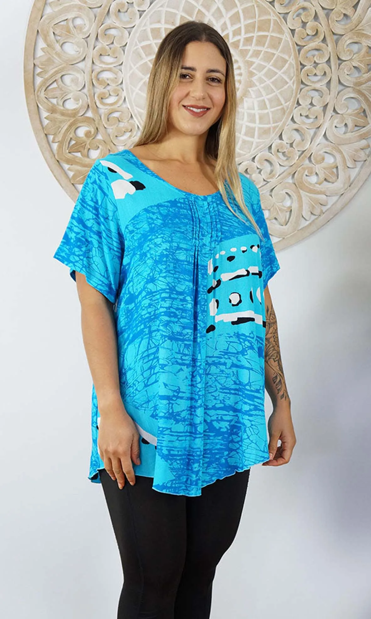 Rayon Top Newport Dot, More Colours