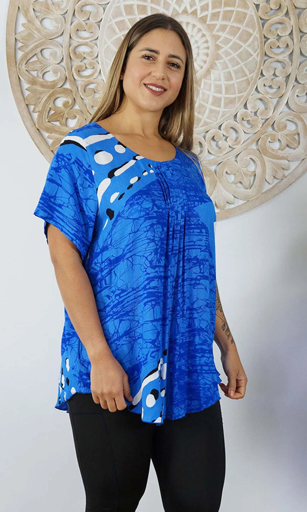 Rayon Top Newport Dot, More Colours
