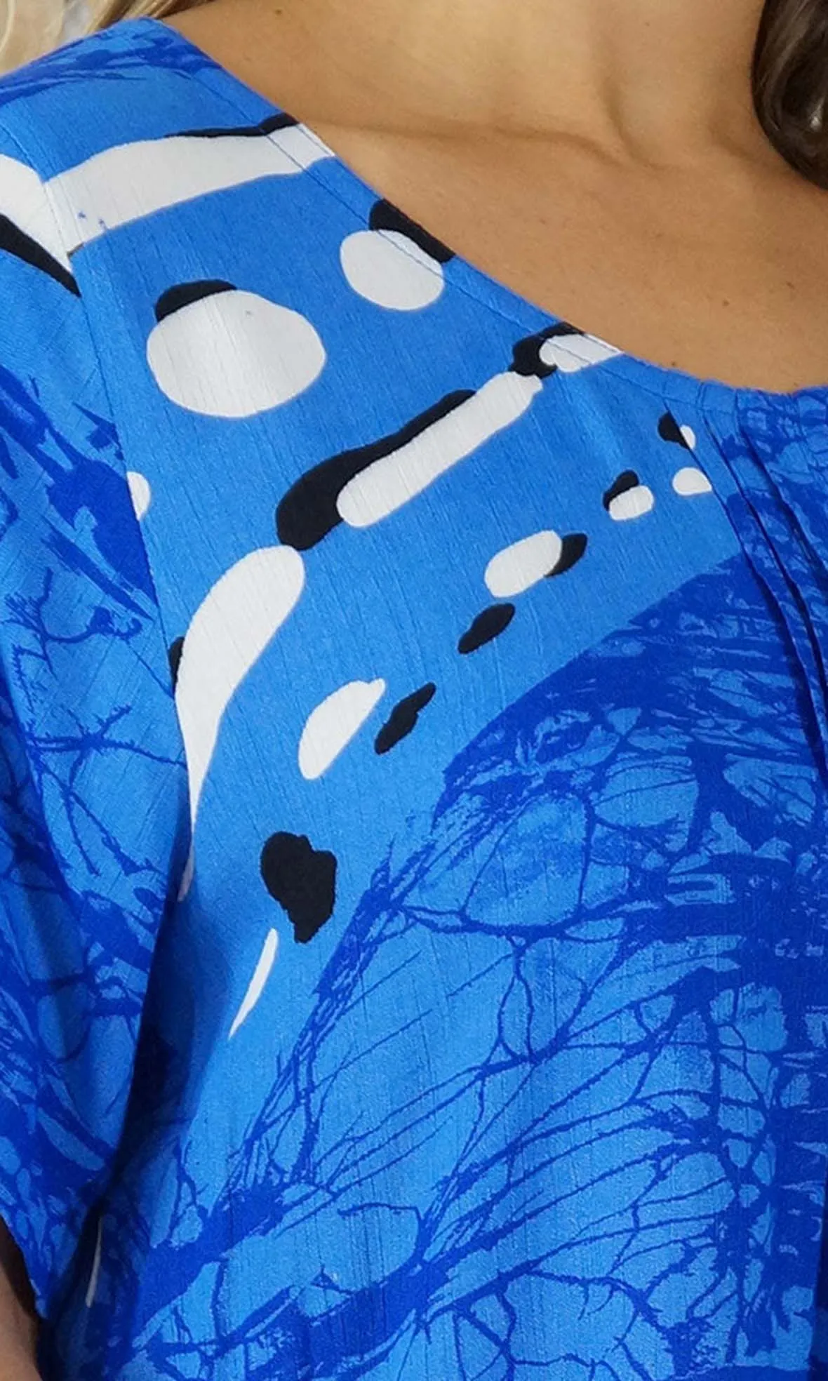 Rayon Top Newport Dot, More Colours