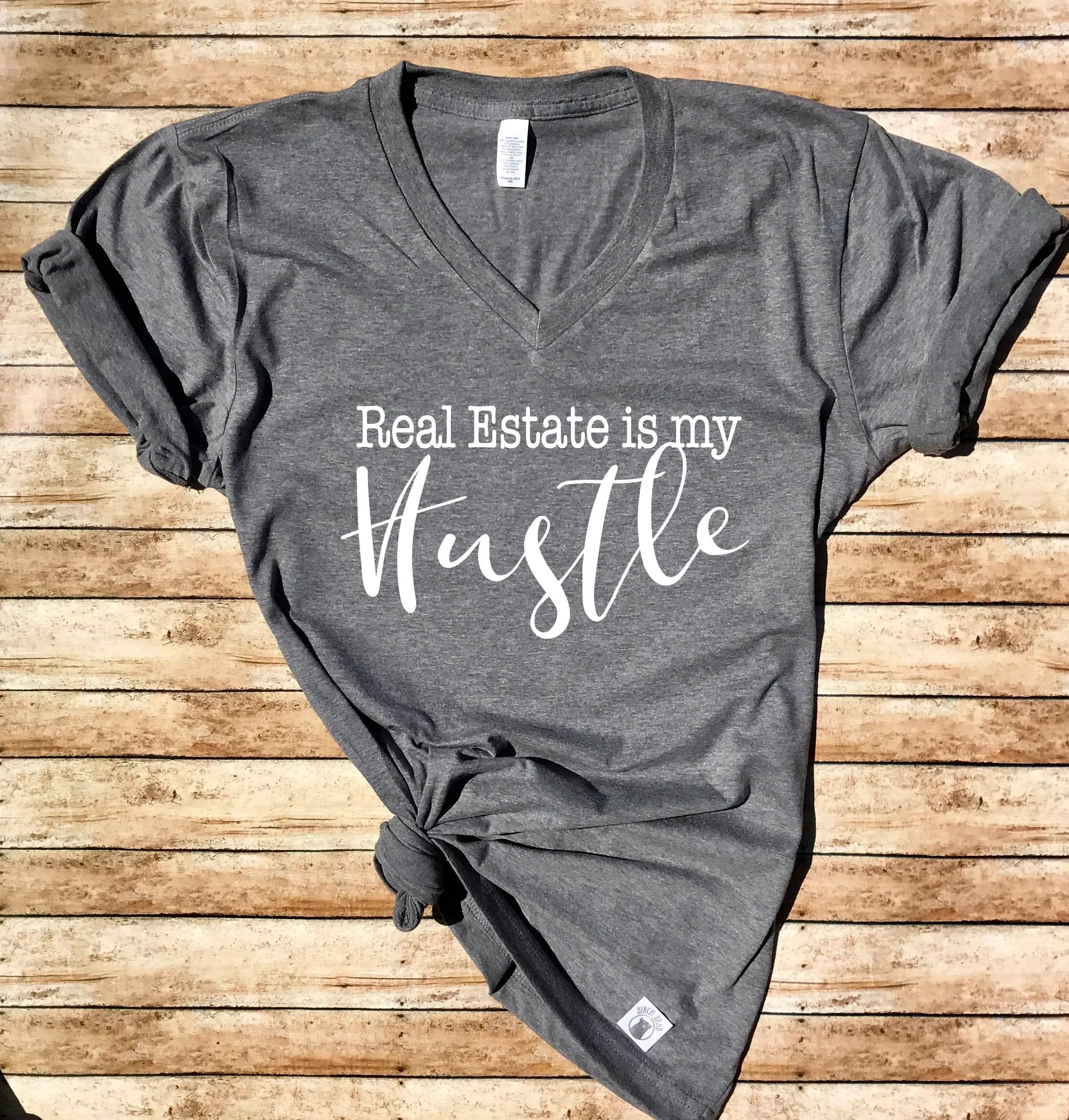 Real Estate Hustle Shirt - Real Estate Advertisement - I Sell Real Estate Shirt Realtor Shirt Realtor T Shirt Unisex Heather T-Shirt